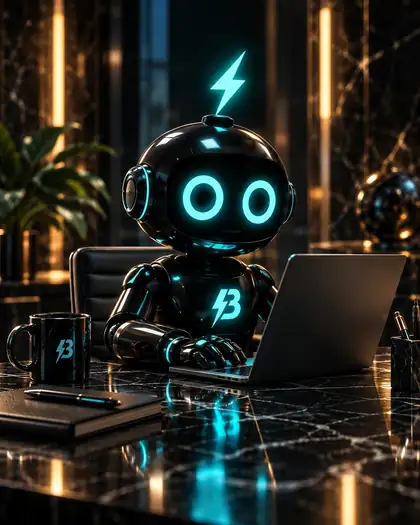 AI and Automation service menu artwork