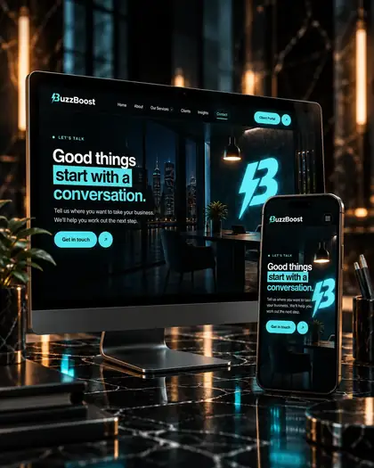 Web Design service menu artwork